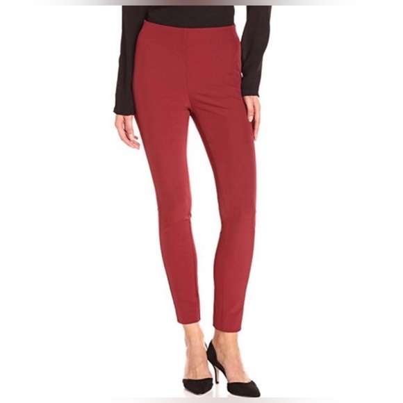 Theory Pants - Theory Navalane pant in black cherry color size 8